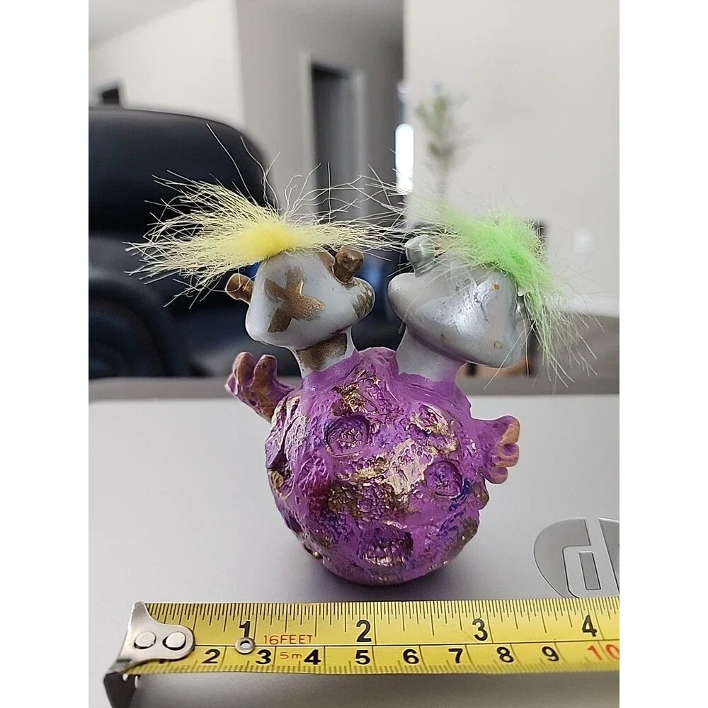 TWO-HEADED DUCK DWEEB COSMIC CRITTER - 3 1/2